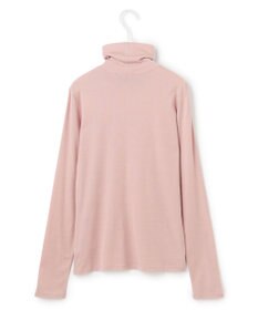 ICB L 【洗える】リヨセルカシミヤスムース ハイネックカットソー