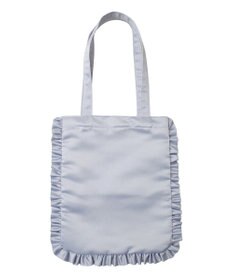 Maison de FLEUR EC限定フリルサテントートバッグ