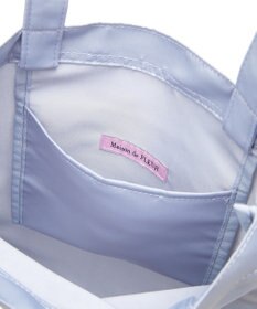 Maison de FLEUR EC限定フリルサテントートバッグ