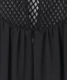 GRACE CONTINENTAL シアードレープマキシ