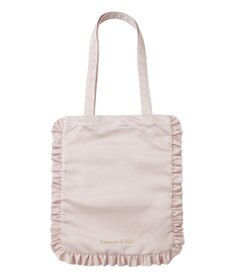 Maison de FLEUR EC限定フリルサテントートバッグ