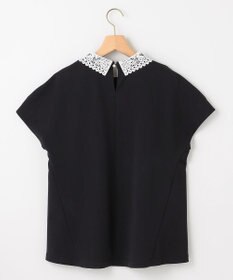 組曲 S 【2WAY】レース襟フレンチテリー カットソー