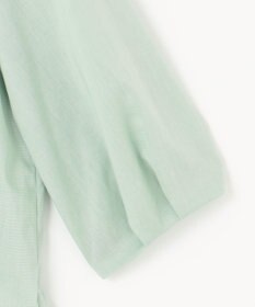 J.PRESS LADIES 【洗える】ラミーポプリン クルーネック ブラウス