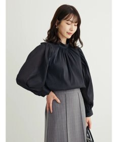 Green Parks ・ＥＬＥＮＣＡＲＥ　ＤＵＥ　バックリボンブラウス