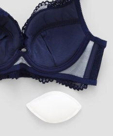 San-ai Resort（三愛水着楽園） 【WEB限定】【northerly bra 楽ちんフィットシリーズU字】 フリルレースブラショーツセット B～Fカップ 【northerly】