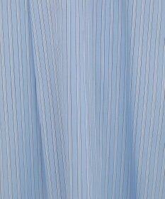 Green Parks ノースリーブストライプフリルブラウス