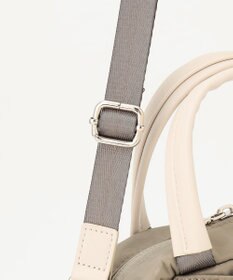 Y'SACCS はっ水ドットジャカード　ショートハンドル付き　軽量2wayショルダー