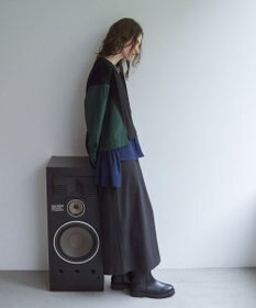 YECCA VECCA 異素材MIXプルオーバー