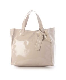 UNBILLION カシュカシュ cachecache / ソフトエナメルスクエア手提げトートS