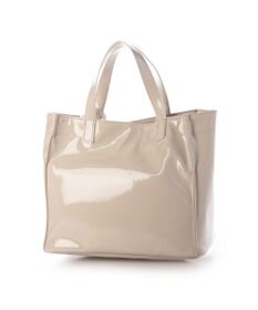 UNBILLION カシュカシュ cachecache / ソフトエナメルスクエア手提げトートS