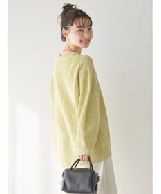 AMERICAN HOLIC 片畦クルーネックニットプルオーバー