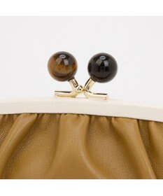 UNBILLION perche ジェムストーンがま口長財布