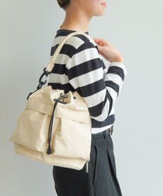 ACE BAGS & LUGGAGE JEWELNA by Jewelna Rose ナイロン巾着バッグ 16201 軽量 2WAY ハンドバッグ ショルダーバッグ