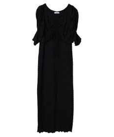 earth music&ecology やわらかカットソーレイヤード見えワンピース