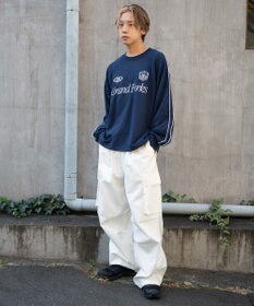 WEGO 【ユニセックス着用ITEM】ショートドロストラインプルオーバー