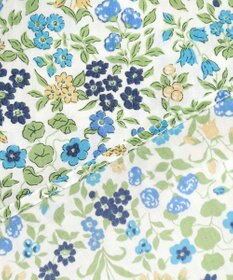 J.PRESS LADIES L 【洗える】Liberty Lilibet＆Hannah Rose スタンドカラー ブラウス