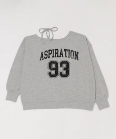 WEGO 【25年秋冬新作】2WAYグラフィックワンショルBIGスウェット