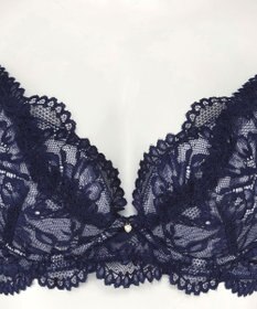 San-ai Resort（三愛水着楽園） 【WEB限定】【northerly bra 楽ちんフィットシリーズU字】 フリルレースブラショーツセット B～Fカップ 【northerly】