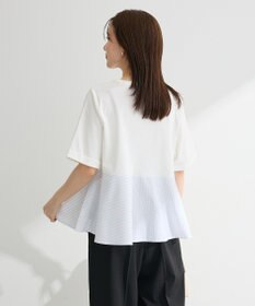 Green Parks 華やぎカットソー（アシメヘム）