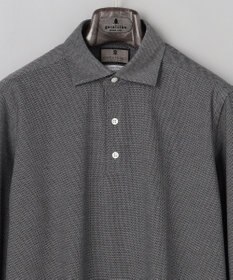 GOTAIRIKU あのBIZポロが 長袖に【仕事で着られる】キレイめ 鹿の子 ビズポロシャツ_ロング