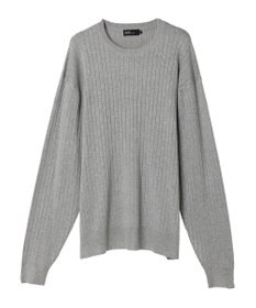 CRAFT STANDARD BOUTIQUE ワイドリブクルーネックニットプルオーバー