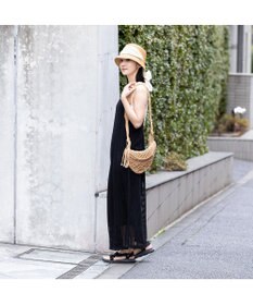 林八百吉商店 un chapeau  スカーフ付ペーパーハット