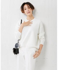 ICB 【洗える】コットンポリエステルスムース プルオーバー