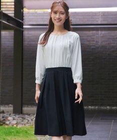 Tiaclasse 【ダブルクロス】シフォンドッキングワンピース