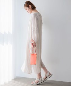 23区 L 【洗える】LIBECO カフタン ワンピース