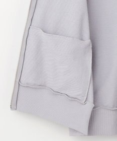 J.PRESS LADIES URAKE フーディー ジップアップ パーカー