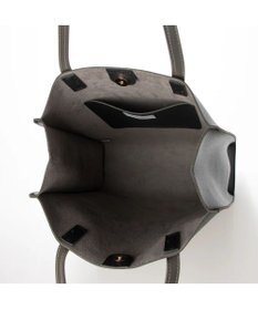 UNBILLION cachecache WEB限定シンセティックレザーフロントポケットトート