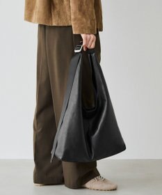 russet レザーホーボーバッグ L(CE-1654)