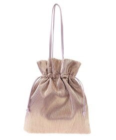 Green Parks ａｎｄｍｉｋｋａ．　メタリックプリーツトートバック