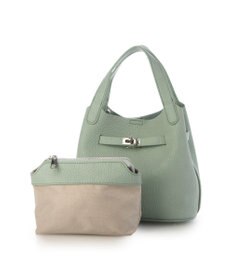 UNBILLION カシュカシュ cachechche / ヒネリ金具ベルトシボミニバッグ