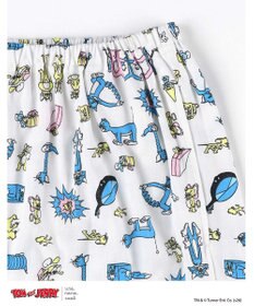 une nana cool トムとジェリー × une nana cool【綿100%】長袖開襟パジャマ