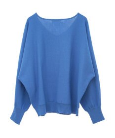 Green Parks 洗える　Ｖネックドルマンニットプルオーバー