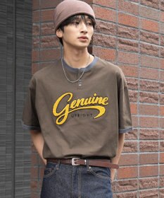 WEGO 【機能T/ユニセックス着用ITEM/MLサイズ展開】接触冷感グラフィックヘンリーBIG　T（SS）