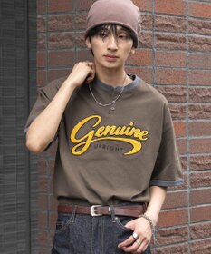 WEGO 【機能T/ユニセックス着用ITEM/MLサイズ展開】接触冷感グラフィックヘンリーBIG　T（SS）