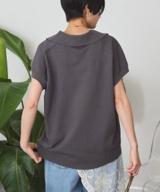 AMERICAN HOLIC フレンチスリーブスキッパールーズニットプルオーバー
