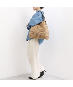 UNBILLION カシュカシュ cachecache / パラコードハンドルクロッシェトート カゴバッグ