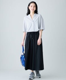 ANY 楽映えスキッパーブラウス（セットアップ着用可）