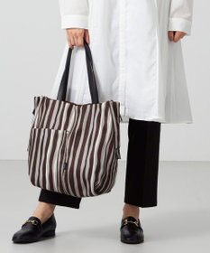 Y'SACCS 【ムック本掲載】ドローイングストライプ　トートバッグ