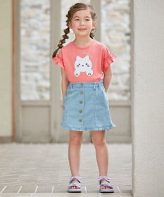 ANY KIDS 接触冷感 ミラクルスパンコール Tシャツ