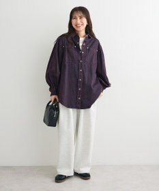 Green Parks ・ＳＵＧＡＲ　ＳＰＯＯＮ　ボリュームスリーブデニムシ