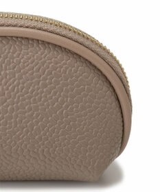 TOPKAPI 【Breath TOPKAPI】【TOPKAPI × 藤本美貴さんコラボ】スコッチグレイン ラウンド ミニポーチ キーケース/撥水