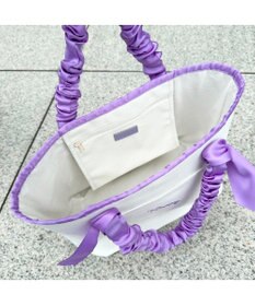 LA BAGAGERIE 【インスタグラマー Chiyoさん×LA BAGAGERIE】ギャザーリボンハンドルトート
