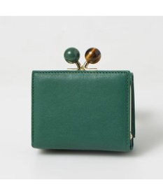 UNBILLION ペルケ perche / ジェムストーンがま口3つ折り財布