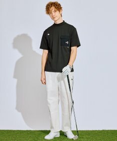 PW CIRCULUS 【撥水加工/ストレッチ】サイドストライプ ワイドパンツ ゴルフ