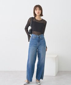 earth music&ecology フロッキードットメロープルオーバー