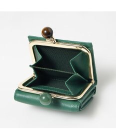 UNBILLION ペルケ perche / ジェムストーンがま口3つ折り財布